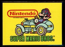 SUPER MARIO BROS. Die-Cut Error 1989 Topps Nintendo Game Tip Stickers #33 Rare picture