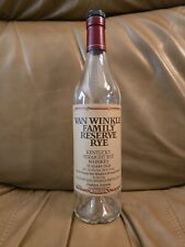 2022 Van Winkle Family Reserve 13 Year Rye Empty Whiskey Bottle Pappy Van Winkle picture