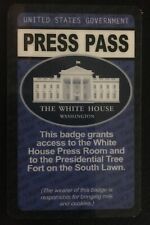 White House Press Pass ID Joke Novelty Gag card Trump President Maga picture
