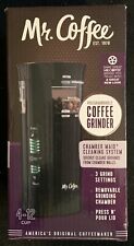 MR. COFFEE Programmable Coffee Grinder 4-12 Cup/3 Grind Settings IDS77 Blade NIB picture