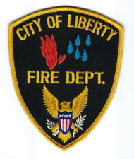 City of Liberty (Liberty County) TX Texas Fire Dept. patch - NEW picture