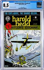 Harold Hedd: Hitler's Cocaine #2 CGC 8.5 (1984, Kitchen Sink Press) Rand Holmes picture