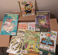 Huge Lot SpongeBob SquarePants 62 Comics + Bonus Kids Book picture