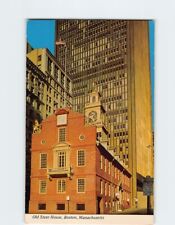 Postcard Old State House Boston Massachusetts USA picture