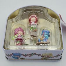 Strawberry Shortcake Collectible Ornaments Set of 3 Collector’s Snowman Tin 2003 picture