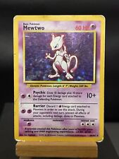 Pokemon Card Mewtwo 10/102 Holo Rare Base Set WOTC Played picture