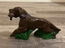 Vintage Irish Setter with pheasant hunting dog porcelain statue  picture