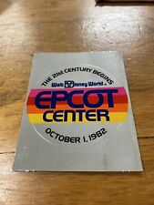 Walt Disney World Vintage EPCOT 1982 Opening Day Sticker picture
