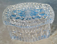 Crystal Brilliant Cut Jewelry Box European Collection W Germany Beautiful  picture