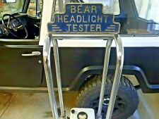 Very Cool 1940s Bear Headlight Alignment Machine Shop Display Etc.    picture