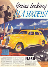 1937 Nash Automobiles Original Vintage Print Ad picture