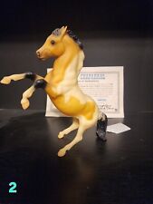 Breyer Horse Classics SR Little Chaparral Buckskin Rearing Stallion 1993 COA picture