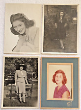 Vintage Found Photo Estate Lot Lovely Ladies Dames Gals Women picture
