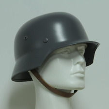 WW2 German Steel M35 Helmet World War 2 Helmet Safety Hat Grey picture