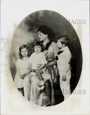 1914 Press Photo Ethel Barrymore, actress, poses with her children. - hpx12416 picture