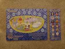 2015-2019 Disneyland Eggstravaganza Map with Stickers YOU CHOOSE ONE picture