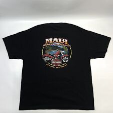 Harley Davidson Maui Hawaii Motorcycle Black Bikers T-Shirt Men's Size 2XL picture