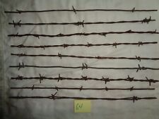 Antique Barbed Wire, 10 Different , GREAT STARTER or  ADDITION, Bdl #64 picture