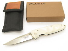 Mcusta Seki Japan Basic MC-25 White Corian VG-10 Linerlock Folding Pocket Knife picture