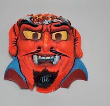 Vintage Ben Cooper Style Dracula Mask RARE Halloween Colorful  picture