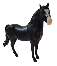 Breyer Reeves Standing Black Horse w/ White Thoroughbred Stallion 8