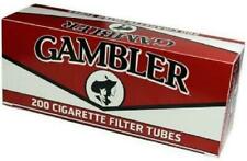 Gambler Regular Full Flavor King Size RYO Cigarette Tubes - 5 Boxes (1000 Tubes) picture