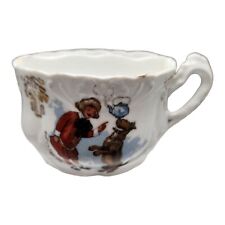 Vtg Early 1900's Buster Brown Advertising Mustache Mug Cup German Porcelain picture