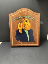 VINTAGE 1992 Joe Camel (NO DART BOARD) Just THE WOODEN CABINET picture