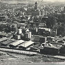 Vintage Pottsville, PA Postcard Rotograph Co. Birds Eye City View Posted 1907 picture
