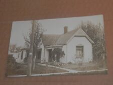 AUGUSTA IL - 1911-1922 ERA REAL-PHOTO POSTCARD - DENVER IL - HOME HANCOCK COUNTY picture