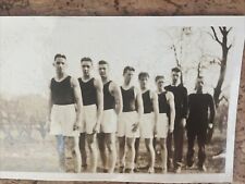 VTG 1920s TRACK TEAM RUNNERS Affectionate Physique Gay Men Sports OOAK Photo picture
