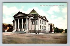 Oklahoma City OK-Oklahoma, the White Temple, Antique Vintage Souvenir Postcard picture