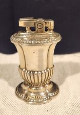 Ronson Mayfair Tabletop Cigarette Lighter Art Deco Silver Plated - Vintage picture