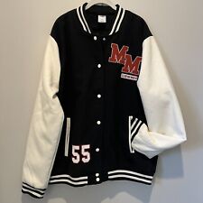 Disney Mickey Mouse Mouseketeer Letterman Varsity Club 55 Jacket Adult Size 2XL picture
