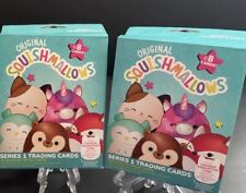 2 Packs Squishmallow Series 1 Trading Cards - Sealed Box Unopened picture