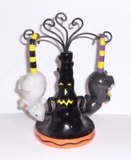 Halloween GANZ Mice Hanging From A Scary Tree Salt & Pepper Shakers picture