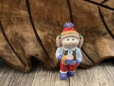 Vintage Cabbage Patch Kids Girl with Hot Chocolate Christmas Ornament 1983 picture