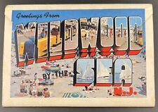 Vintage Wildwood By The Sea Postcard Folder 12 Views NJ Souvenir picture