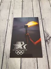 Postcard - Olympic Torch Los Angeles 1984 Olympics Unused 1 picture