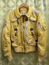 Sm ALPHA INDUSTRIES MA-1 B-15 FART-PAC EAGLES Refueling Flight Jacket LOW MILES picture