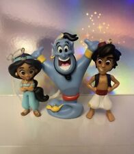 Disney Aladdin Jasmine and Genie Christmas Ornaments picture