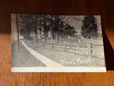 RPPC MANSFIELD PA Tioga County Real Photo Wrens Nest Wellsboro St. Divided Back picture