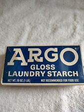 Vintage Argo Starch Unopened Box Excellent Vintage Condition picture