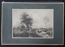1910 GRAND BAZAR MONCEAU PARIS Shepherd Sheep Advertising Calendar picture