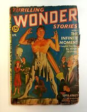 Thrilling Wonder Stories Pulp Apr 1942 Vol. 22 #1 GD picture