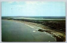 Vintage 1971 Postcard Looking over Boar's Head Hampton Beach New Hampshire H1 picture