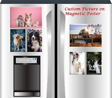 Custom Photo  Refrigerator Magnets - Poster Picture Larger 8x12in Print Wedding picture