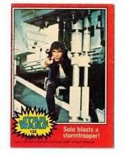 1977 STAR WARS TOPPS Trading Cards Red Series 2 Your Choice 66 Cards U Pick EX picture