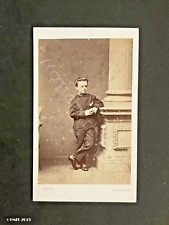 CDV Handsome Boy, by Keith Liverpool Antique Victorian Fashion Photo picture