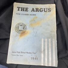The Argus Trenton, New Jersey 1941 Junior High School yearbook 90 pages w/ads picture